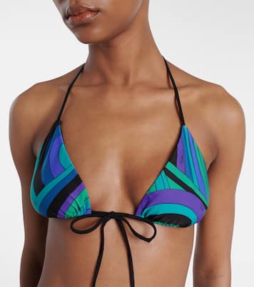 Haut de bikini Iride imprimé | Pucci