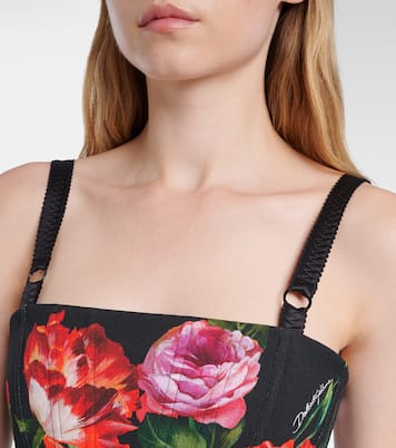 Top à fleurs | Dolce&Gabbana