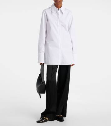 Chain-detail leather loafers | Jil Sander
