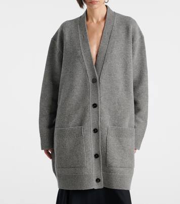 Wool, cotton, and cashmere-blend cardigan | Jil Sander