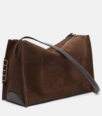 Bolso al hombro Loafer de ante | JW Anderson