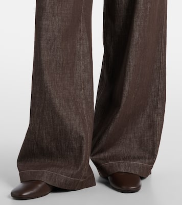 Mid-rise wide-leg jeans | Brunello Cucinelli