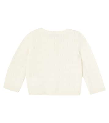 Baby Tibile wool and alpaca cardigan | Bonpoint