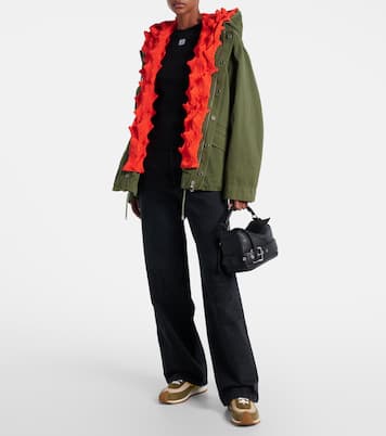Cotton canvas vest and jacket set | Loewe