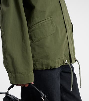 Cotton canvas vest and jacket set | Loewe