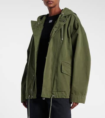 Cotton canvas vest and jacket set | Loewe
