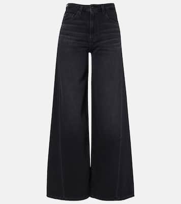 Helsinki high-rise wide-leg jeans | AG Jeans