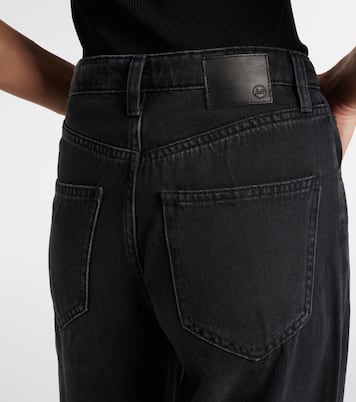 Helsinki high-rise wide-leg jeans | AG Jeans