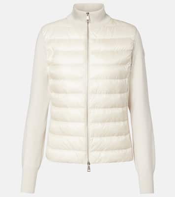 Cardigan imbottito in lana vergine | Moncler