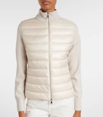 Cardigan imbottito in lana vergine | Moncler