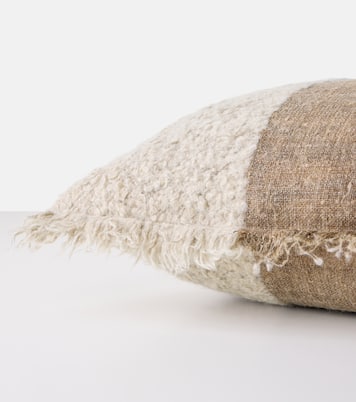 Coussin Cimide en alpaga et soie mélangés | The House of Lyria