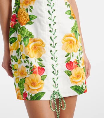 Robe en lin mélangé à fleurs | Farm Rio
