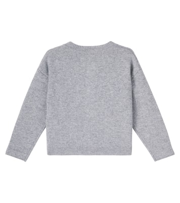 Judicael embroidered cashmere cardigan | Bonpoint