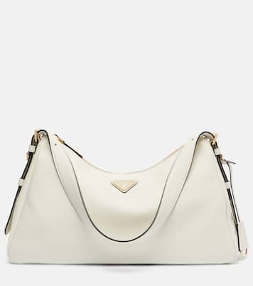 Prada Aimée Large leather shoulder bag | Prada