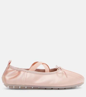 Ballerine Ballerina Grip in raso | Simone Rocha