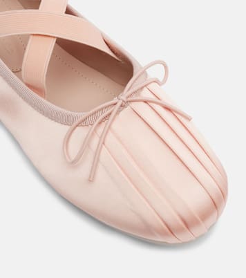 Ballerine Ballerina Grip in raso | Simone Rocha