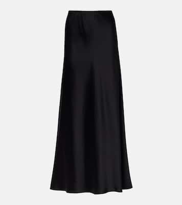 Barb satin maxi skirt | Leset