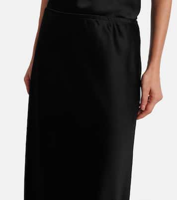 Barb satin maxi skirt | Leset