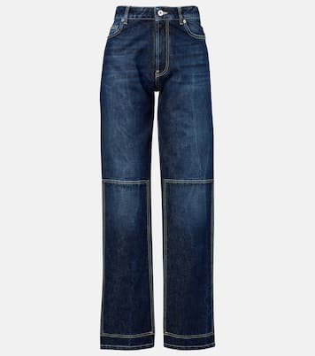 Cutout high-rise wide-leg jeans | Jean Paul Gaultier