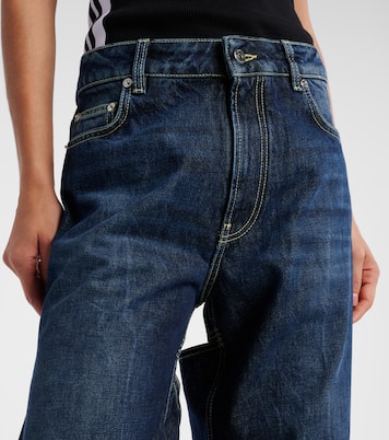 Cutout high-rise wide-leg jeans | Jean Paul Gaultier