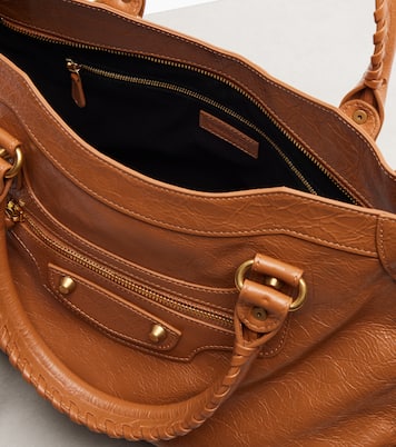Le City Medium leather tote bag | Balenciaga