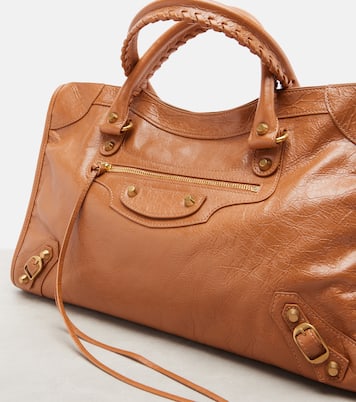 Le City Medium leather tote bag | Balenciaga