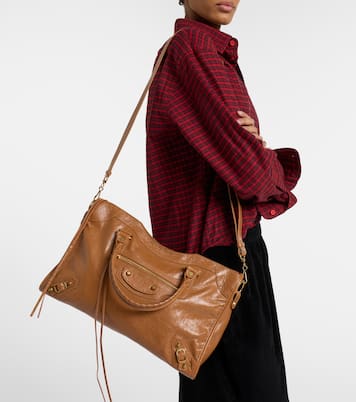 Le City Medium leather tote bag | Balenciaga