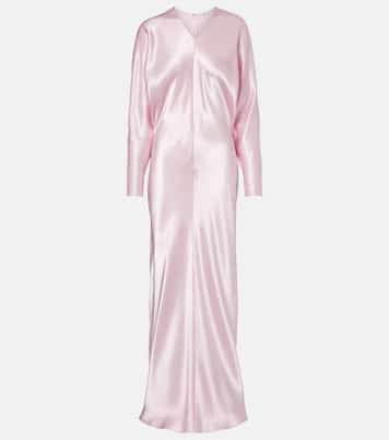 Naomie satin maxi dress | Fforme