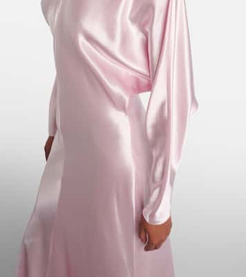 Naomie satin maxi dress | Fforme