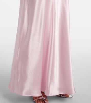 Naomie satin maxi dress | Fforme