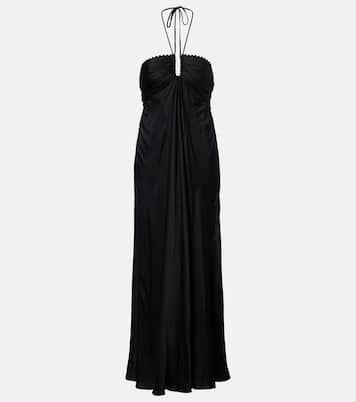 Vestido largo drapeado | Poupette St Barth