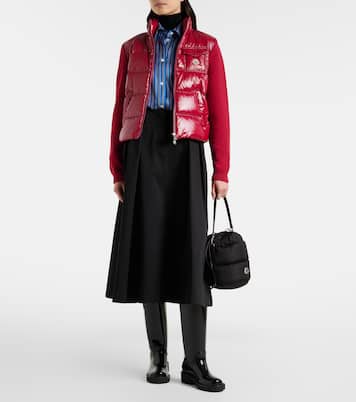 Daunenjacke aus Schurwolle | Moncler