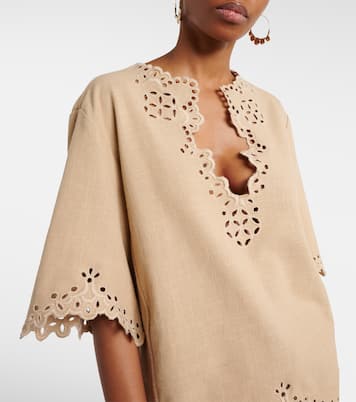 Shana embroidered cotton top | Marant Etoile