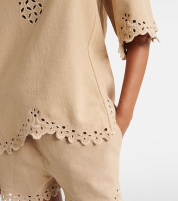 Shana embroidered cotton top | Marant Etoile