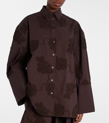 Chemise Lipy brodée en coton | Rotate