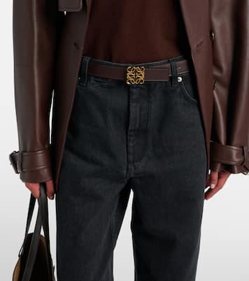 Anagram leather belt | Loewe