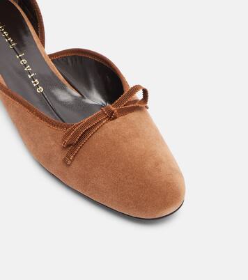 Ballerinas 24/7 aus Veloursleder | Herbert Levine