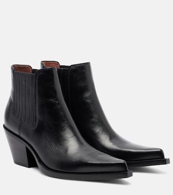 Dallas 60 leather ankle boots | Paris Texas