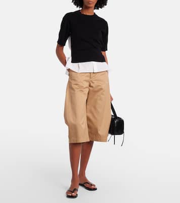 Leather thong sandals | Sacai