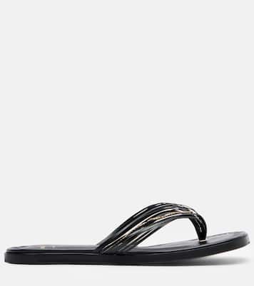 Leather thong sandals | Sacai