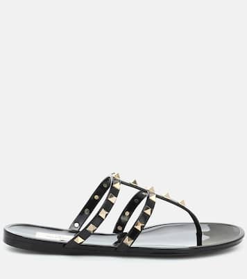 Tongs Rockstud en PVC | Valentino Garavani