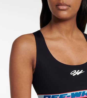 Logo sports bra | Off-White