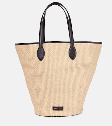 Cesta Osa Medium de rafia | Khaite