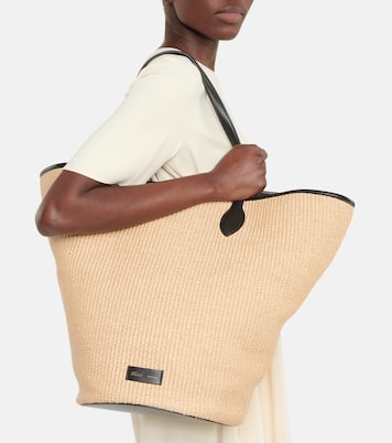 Cesta Osa Medium de rafia | Khaite
