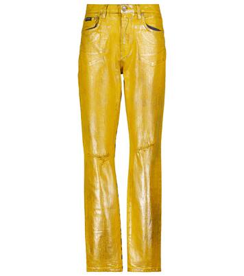 Mid-rise leopard-print jeans | Dolce&Gabbana