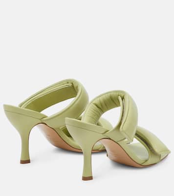 Gia x Pernille Teisbaek Perni 03 leather sandal in green