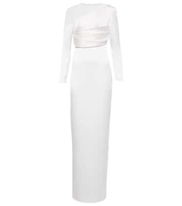 Bridal Maxikleid aus Spitze und Satin | Rasario