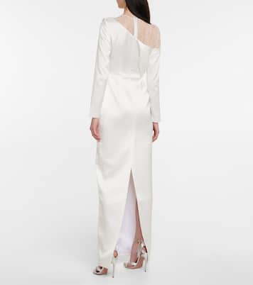 Bridal Maxikleid aus Spitze und Satin | Rasario