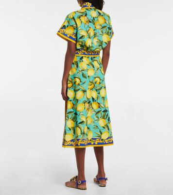 Cropped-Hemd aus Baumwollpopeline | Dolce&Gabbana