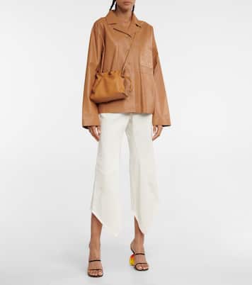 Flamenco Mini leather clutch | Loewe
